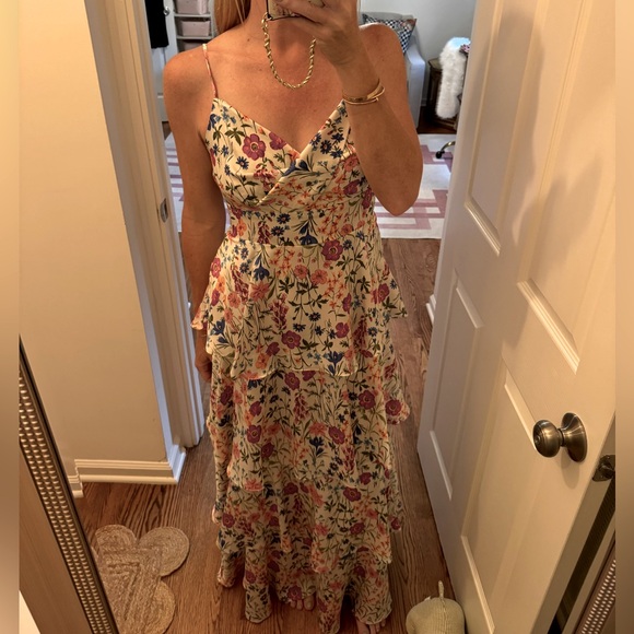 NWT floral tiered maxi - Picture 2 of 6